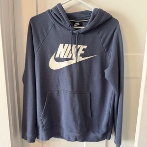 Nike Men's Slate Blue Hoodie